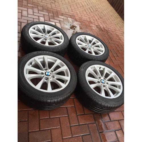 BMW F30 genuine sport alloys 17inch with Bridgestone run flats flits e46 e90 e87 swap