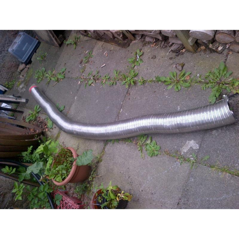Flue liner 150mm (6") diameter. 3.1m long