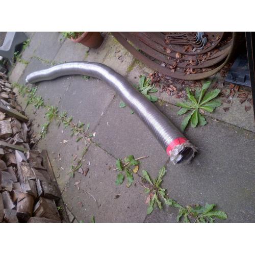 Flue liner 150mm (6") diameter. 3.1m long