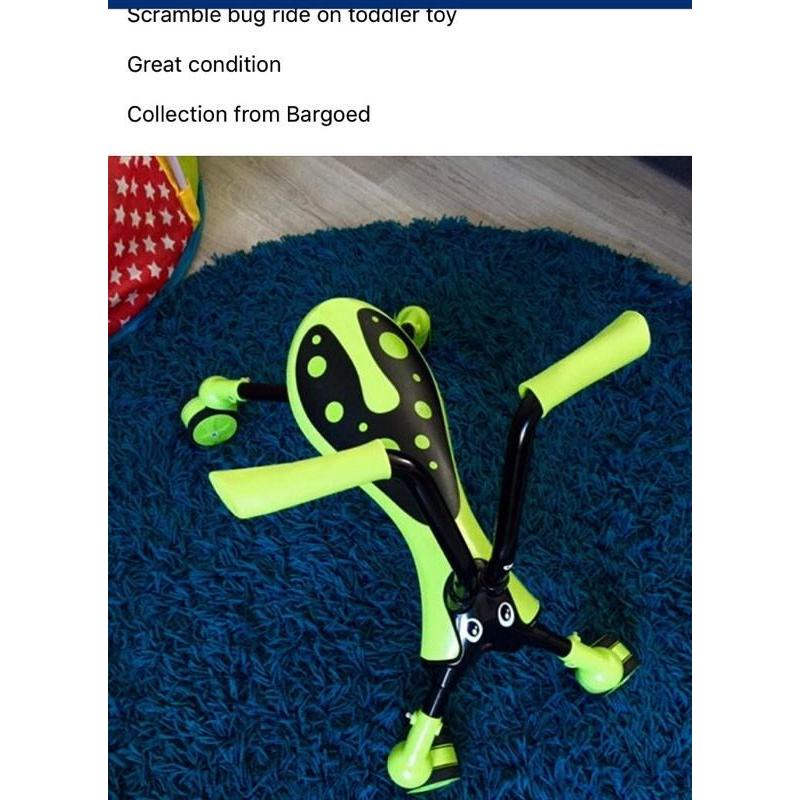 Smart trike / scramble bug / minion scooter / skateboard / baby toys & more