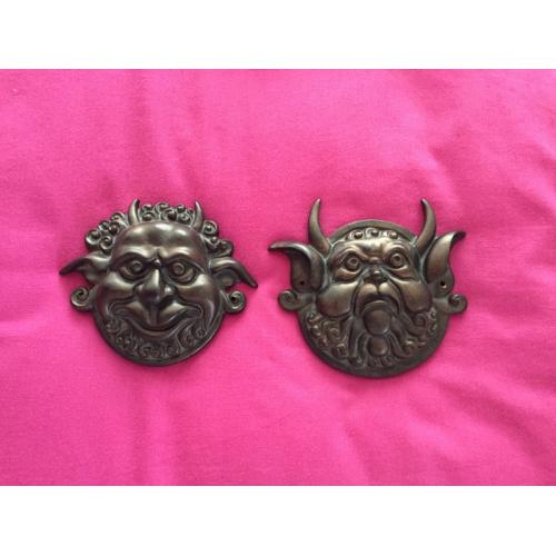 Ornament 'door knockers' from the film Labyrinth