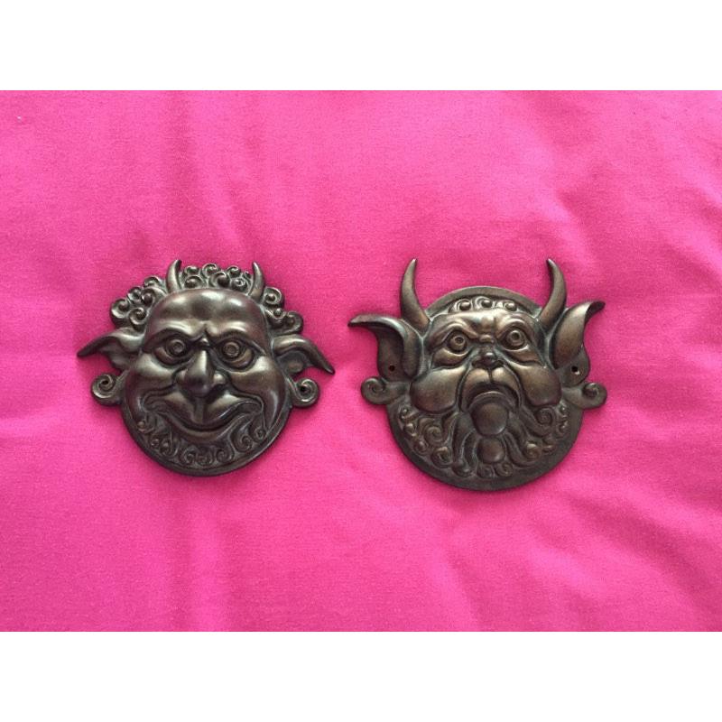 Ornament 'door knockers' from the film Labyrinth