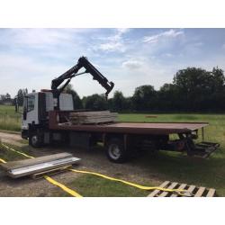 2005 7.5 ton recovery Hiab tilt slide & spec lorry