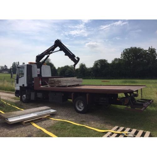 2005 7.5 ton recovery Hiab tilt slide & spec lorry