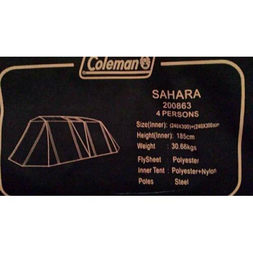 Colemans Sahara 4 berth tent