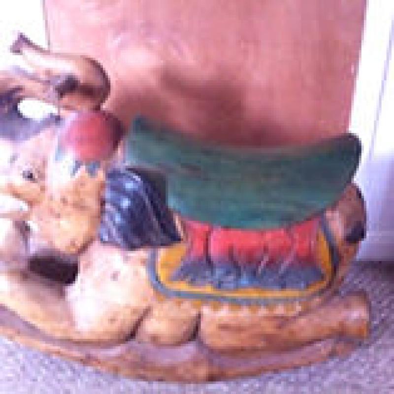 Thai elephant rocking horse