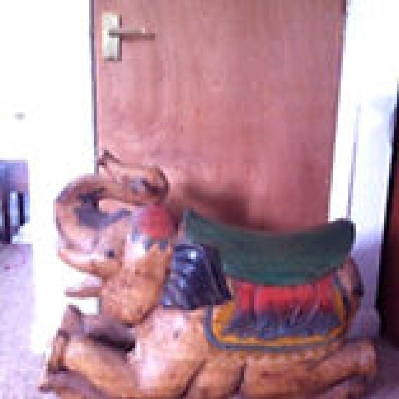 Thai elephant rocking horse
