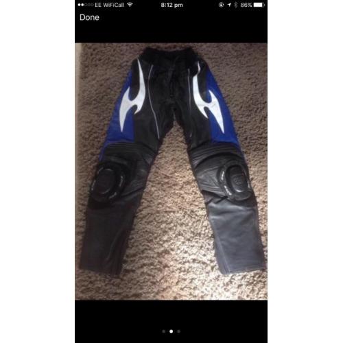 Women's motorcycle leathers