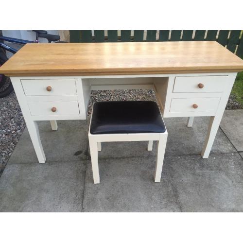 Dressing table and stool