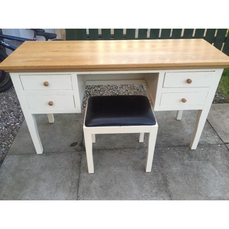 Dressing table and stool