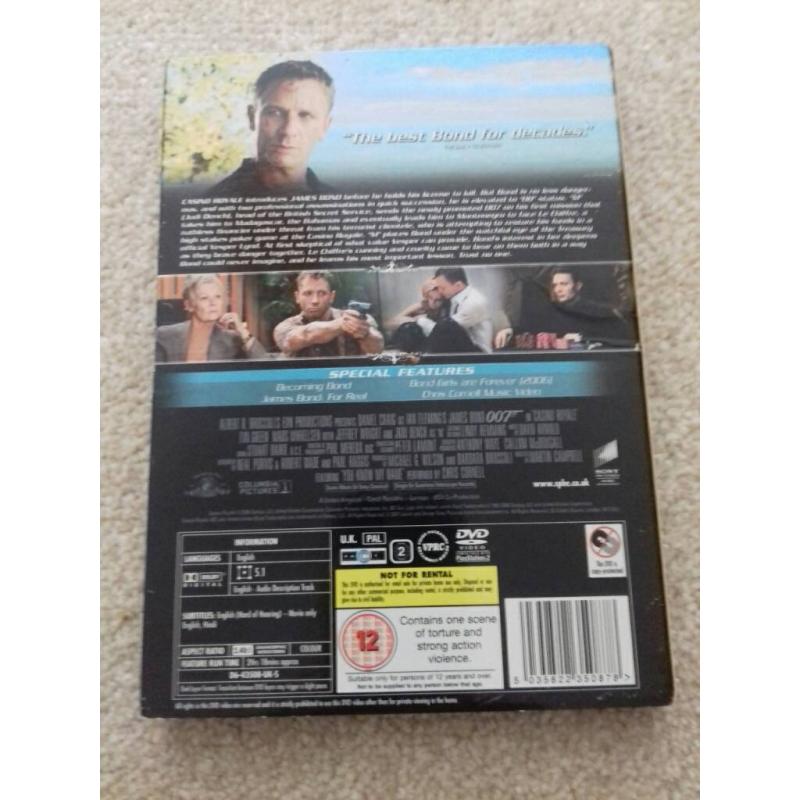 Casino Royale 2 disc collectors editon DVD