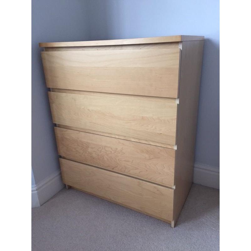 IKEA Malm chest 4 drawers