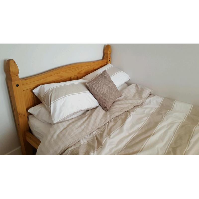 Double bed frame for sale.