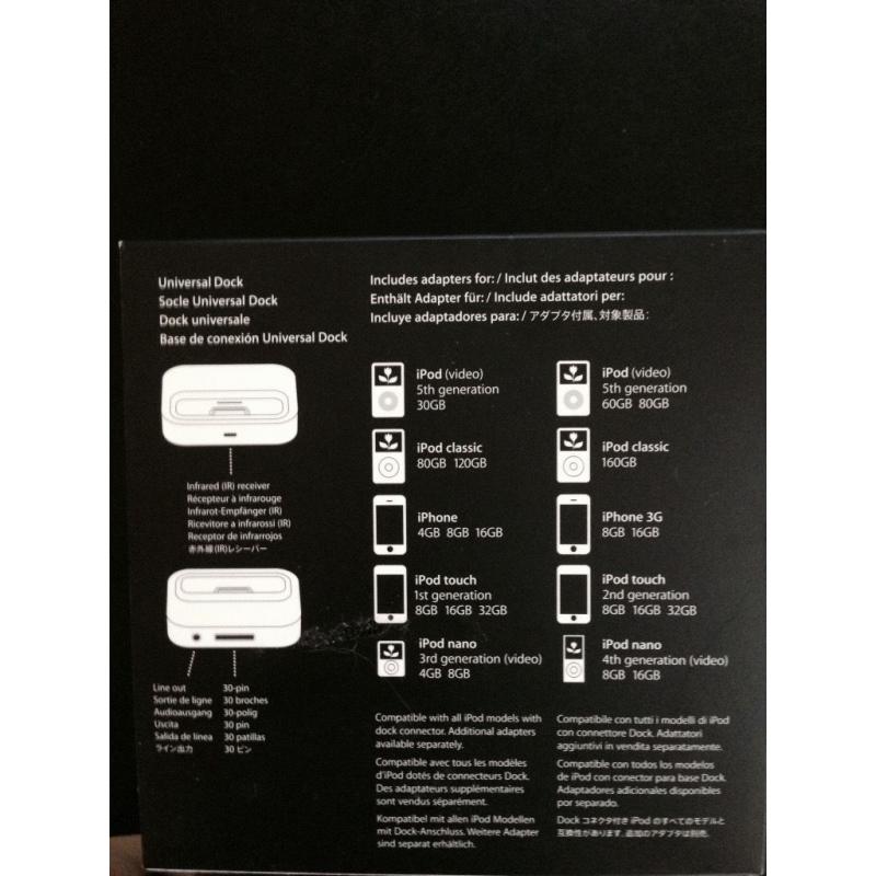 Apple Universal Dock Includes Five Dock Adapters