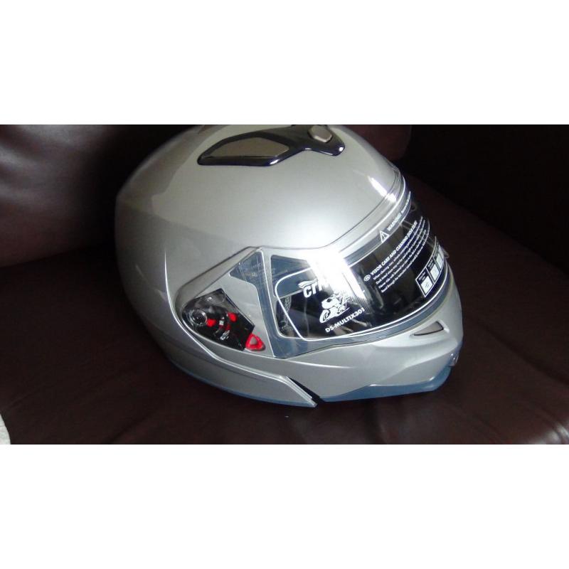 Motorbike fullface flip up helmet /XL/ brand new