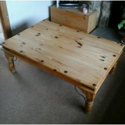 Large Wood Coffee Table