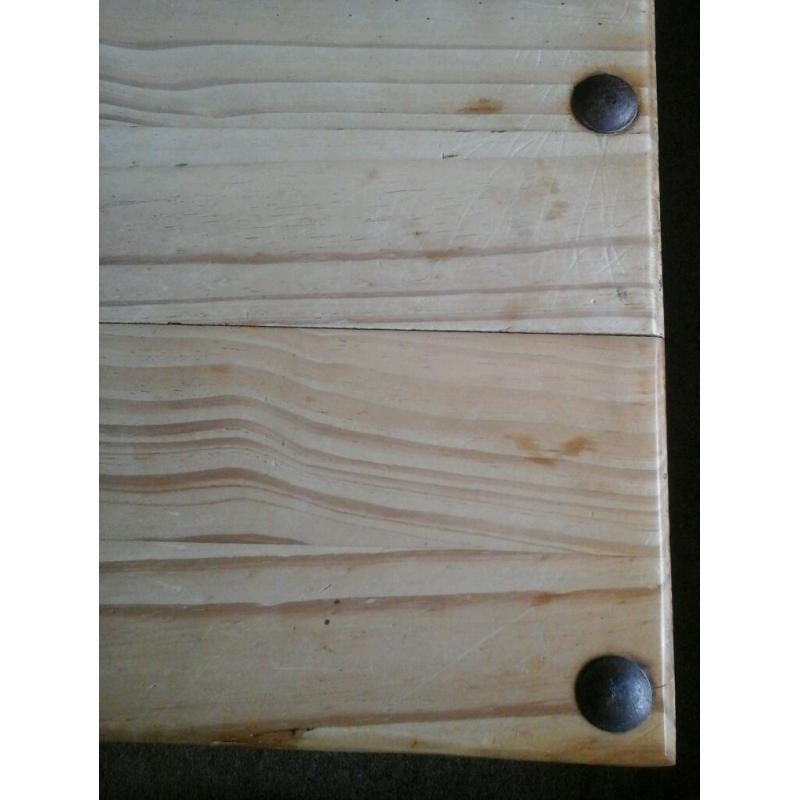 Large Wood Coffee Table