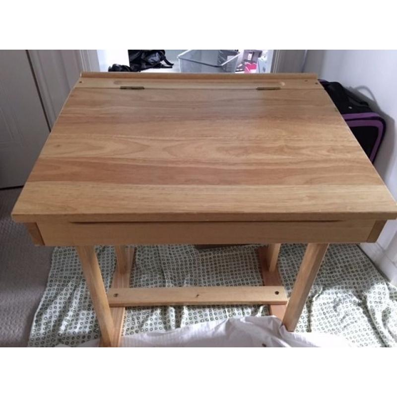 Childs wooden desk and chair absolutely charming wooden desk and matching chair