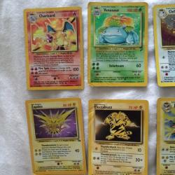 Original set shiney Pokemon cards