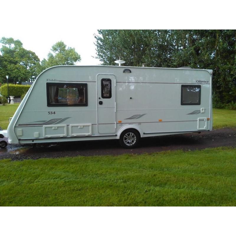 2005 Elddis Odyssey 534 .4 berth with fixed bed