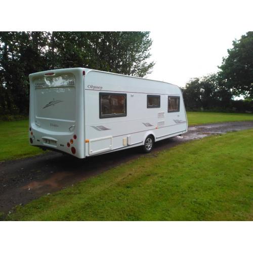 2005 Elddis Odyssey 534 .4 berth with fixed bed