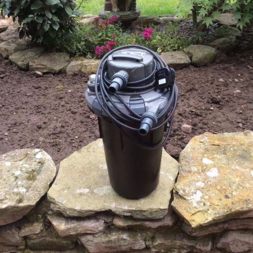Hozelock Bioforce 8000UVC pond filter 11W