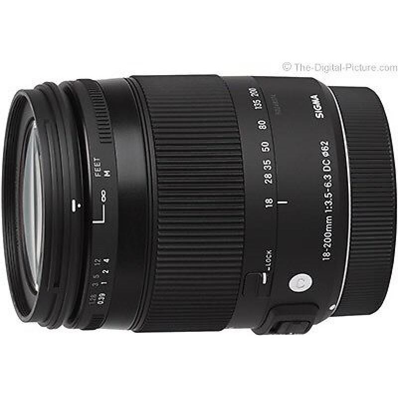 Sigma 18-200 F2.5-6.3 DC Macro (Nikon Fit)