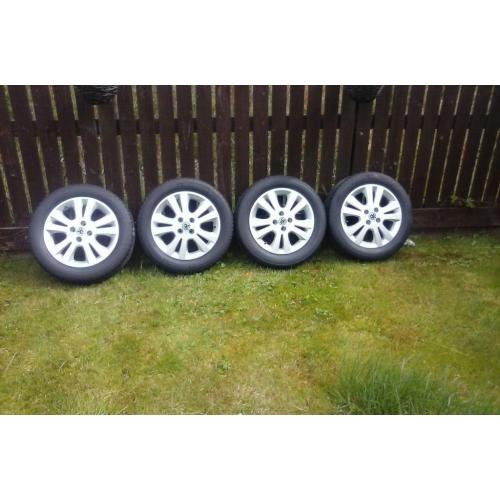 ALLOYS WITH TYRES