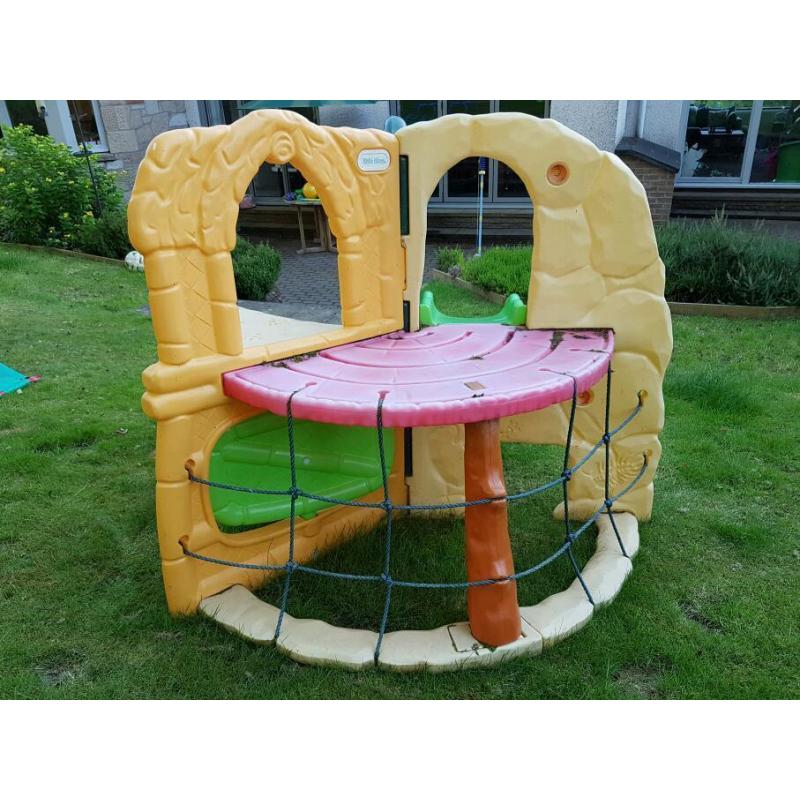 Little Tikes Jungle Gymn with wavy slide