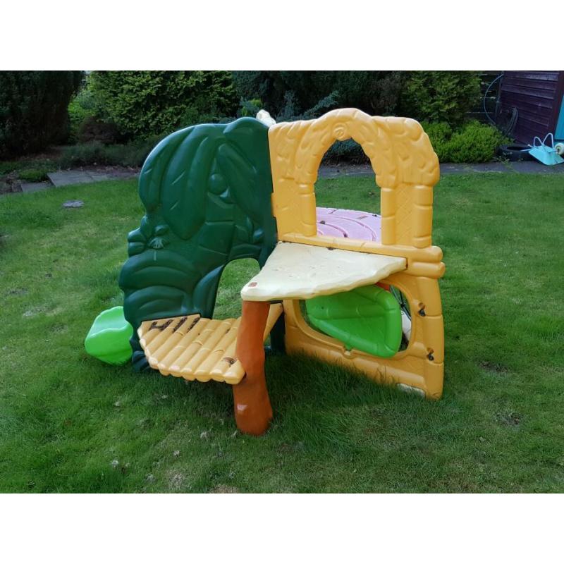 Little Tikes Jungle Gymn with wavy slide