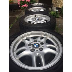 Standard 16" genuine BMW + tyres