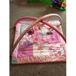 Bright star play gym and changing mat