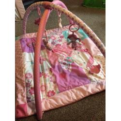 Bright star play gym and changing mat
