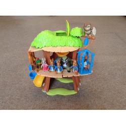 NOW SOLD - Peter Rabbit Treehouse with characters
