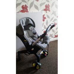 Doona Infant Car Seat Stroller Storm - Grey