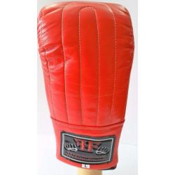 Furiousfistsuk Genuine Leather Bag Gloves Red Color