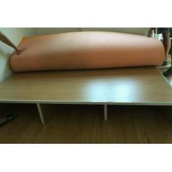 Wooden bed