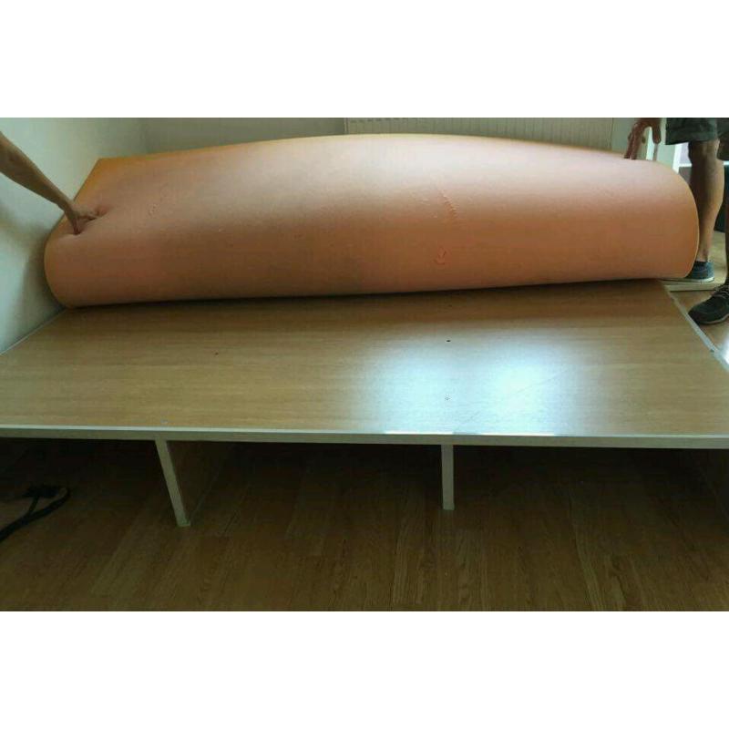 Wooden bed