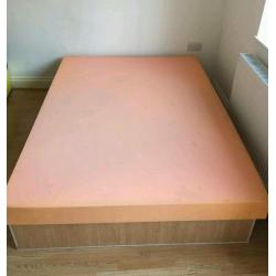 Wooden bed