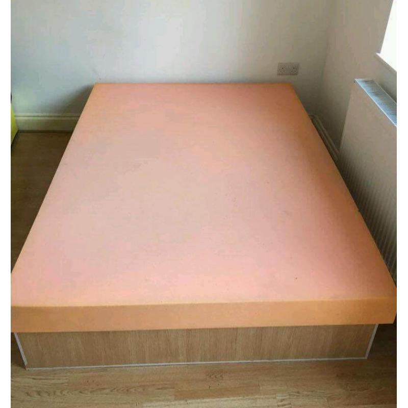 Wooden bed