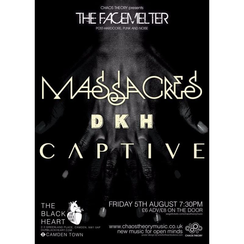This Friday; Hardcore punk & metal @ The Black Heart