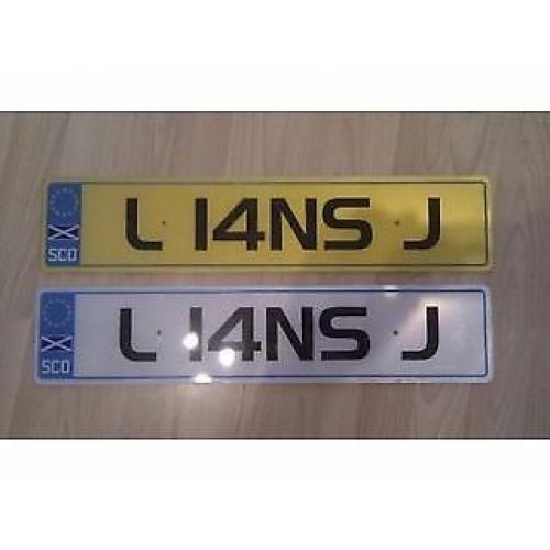 Private number plate. for ** IAN ** **IANS** LOOKS LIKE ( IANS )
