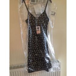 Alexa Chung olive dress M&S size 10