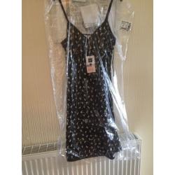 Alexa Chung olive dress M&S size 10