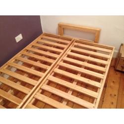 Futon Company 3 seater futon bed - Bifold frame