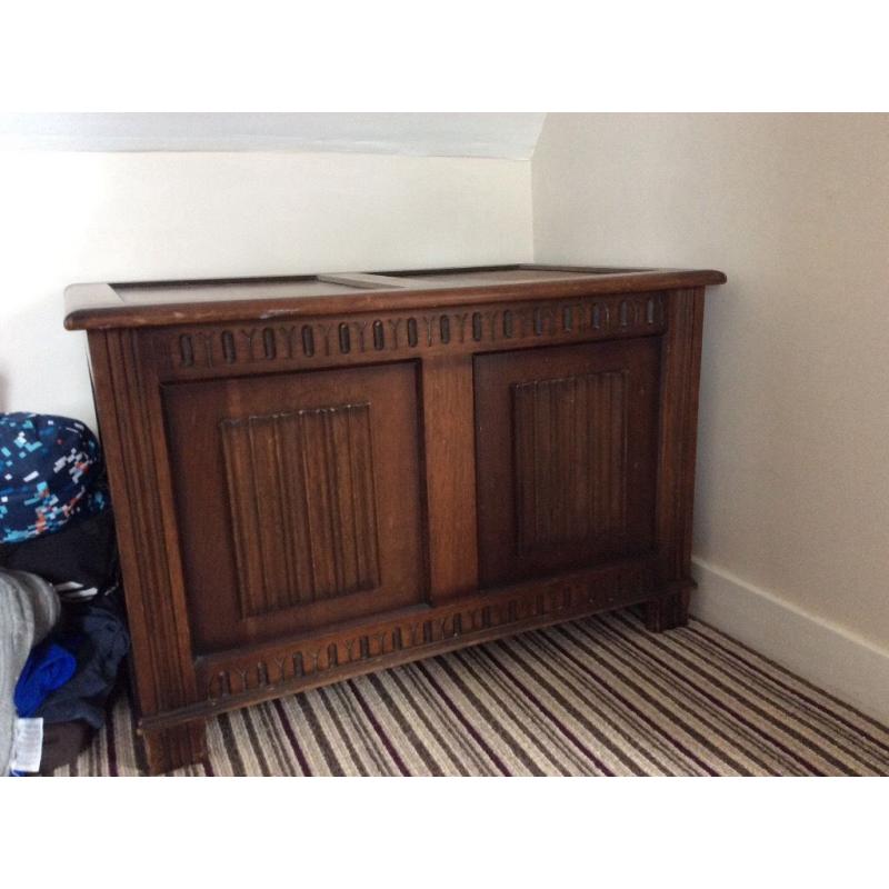 Antique Wooden trunk