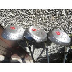 Ladies Tanaka Investor 1, 3, and 5 wood with Adila low torque graphite shafts. NEW