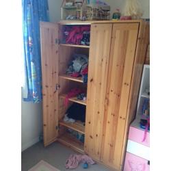 Flexa wardrobe and separate drawers that sit underneath