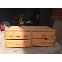 Flexa wardrobe and separate drawers that sit underneath