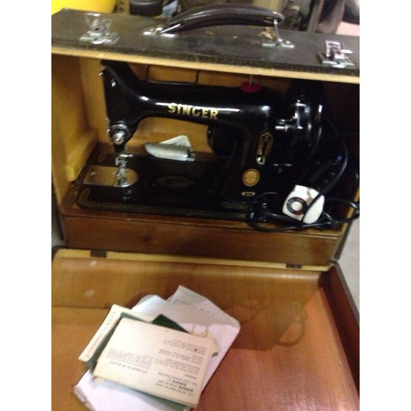 Original singer sewing machine - electric